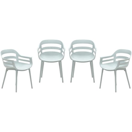 Garden Impressions Ceasar tuinstoelen set van 4 olijf