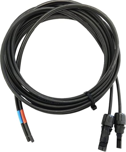 Professionele Solarkabel 10 m 6 mm² voor Zonnepaneel en Laadregelaar