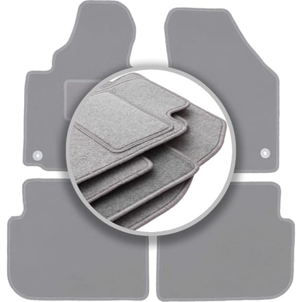 Grijze automatten voor: Volkswagen Touran I FL minivan (2010-2015)