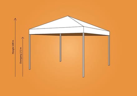 Ambisphere - Vouwtent 4x4m