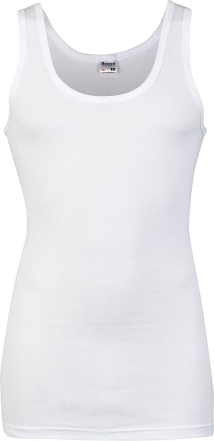 Heren onderhemd 100% katoen - mannen singlet wit, M3000 - XXL