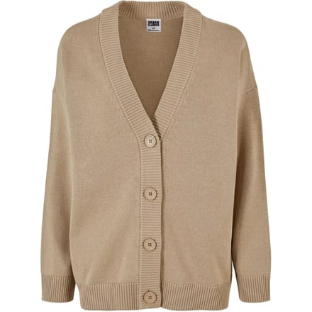 Urban Classics - Big Oversized Lange cardigan - S - Beige