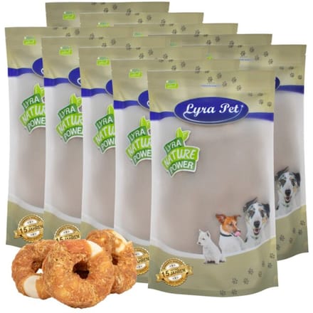 10 kg Lyra Pet® kauwringen met kipfiletreepjes