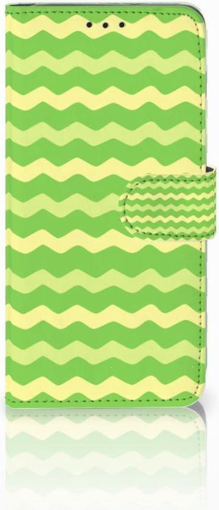 Samsung Galaxy S10 Plus Telefoon Hoesje Waves Green