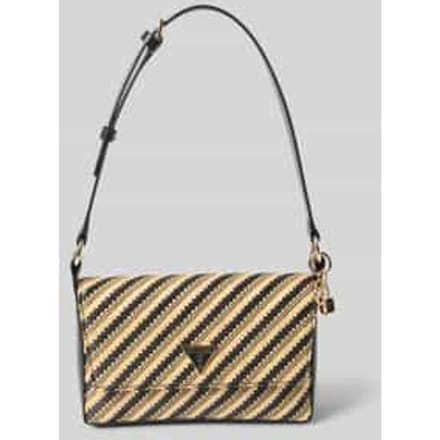 Handtas met labelapplicatie, model 'SIMONA'