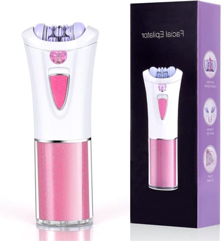 Core® Epileerapparaat dames - Epilator Gezicht & Lichaam - Ladyshave –wit/roze- 14 x 6 x 4 cm