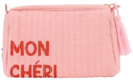 Mon cheri make-uptas - Roze - Vrouwen toilettas - Travel essentials - Reizen - Goudlief.nl