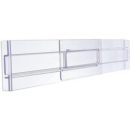 Uitschuifbare Ladeverdeler Transparant Plastic BH Kast Verdeling Opbergorganizer Garderobe Hulpmiddel white