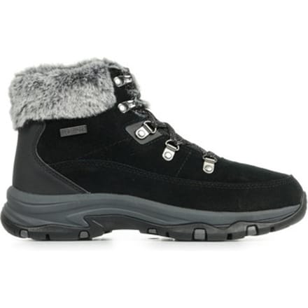 Skechers Trego Veterboots zwart Suede - Maat 38