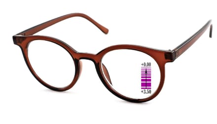 Leesbril-Vista-Bonita-CLASSIC Progressief-Crafty Brown-+3.50