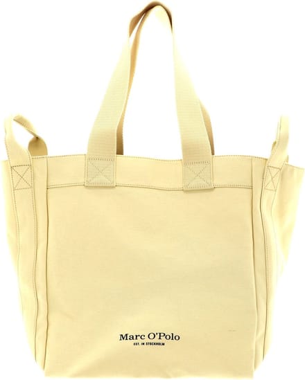 Marc O'Polo Schoudertas Malin Shopper Pale Yellow Geel