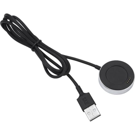 Station de Chargeur Sans Fil USB Dock de Charge de Bureau Socle pour Montre Noir