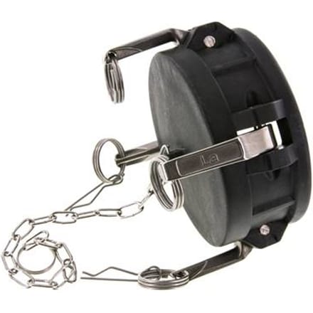 Camlock DN 90 (4'') Koppeling PolypropyleenEnd Cap Type DC MIL-C-27487