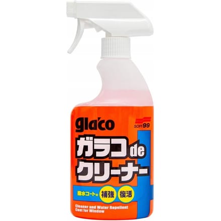Soft99 Glaco De-Cleaner - Rain-X Glasreiniger spray 400ml