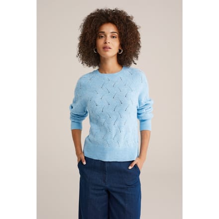 WE Fashion Knitted Pullover Blue Taglia: 3XL | Maglioni a maglia Outlet | Donna | Blu
