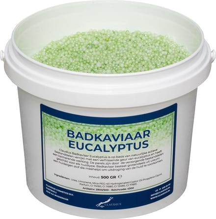 Badkaviaar Eucalyptus - 500 gram - bad parels voor in bad