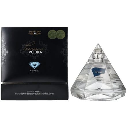 Jewels Lines Precious Vodka 40% Vol. 0,7l in geschenkverpakking met Uitloop