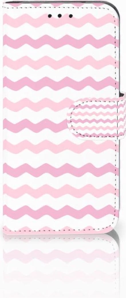 Samsung Galaxy S10e Telefoon Hoesje Waves Roze