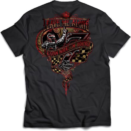 WCC West Coast Choppers T-shirt Kimi Raikkönen LMA IKWID Zwart