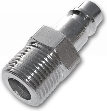Bradas slangstop – 1/2" mannelijk – Staal-chroom – Roestbestendig – Tuinslang afsluiter