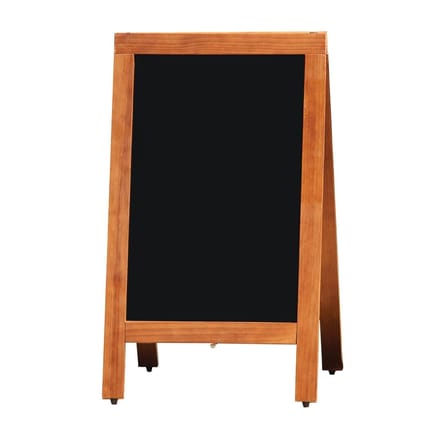Olympia houten stoepbord 120x70cm
