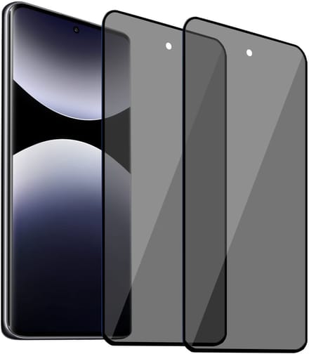 ChiGuard Privacy Screenprotector 2x geschikt voor Xiaomi Redmi Note 14 Pro / Pro+ - Beschermglas - Privé GuardCover