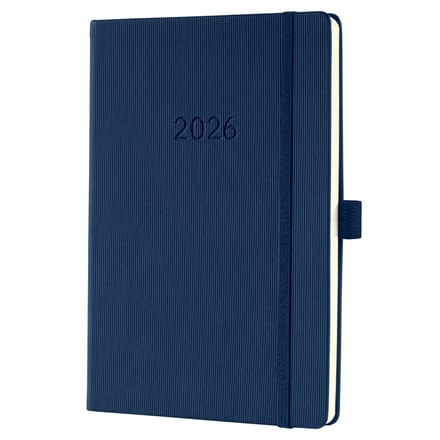 Sigel weekagenda 2026 Conceptum - formaat A5 - midnight blue - hardcover - SI-C2662