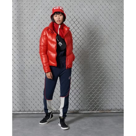 Superdry Brooklyn Padded Jas Rood 2XS Vrouw