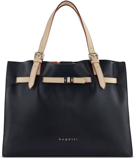 bugatti Handtas Schoudertas Ella Shoulderbag Black Zwart
