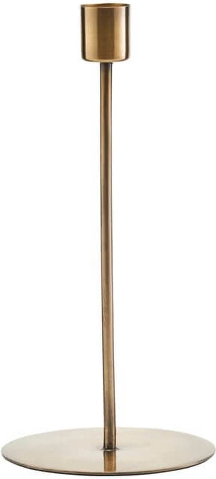 House Doctor - Anit Candle Holder - Brass Finish (SP0854)