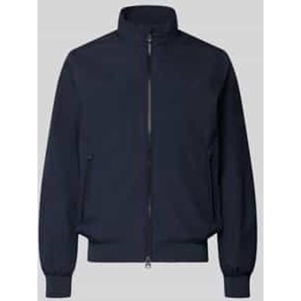 Regular Fit jas met opstaande kraag model 'Finlay'