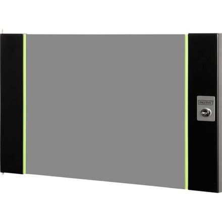 Digitus DN-19-D-07U-SW 19 inch Doorkijkdeur voor patchkast 7 HE Zwart