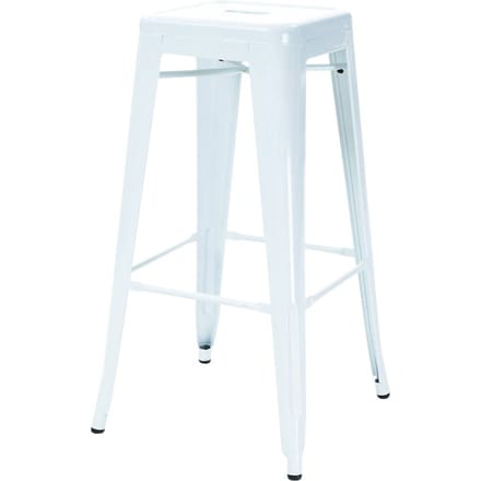 Legend Metalen barkruk wit - 65 cm