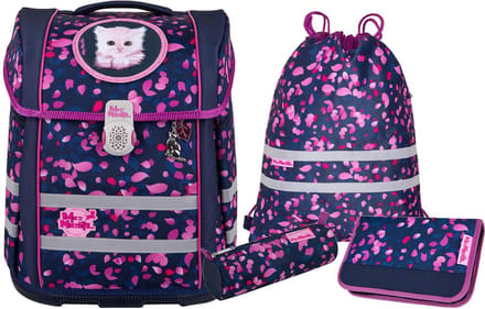 McNeill Schooltas Ergo Perfecto Schoolbag Set 5-delig Dream Donkerblauw