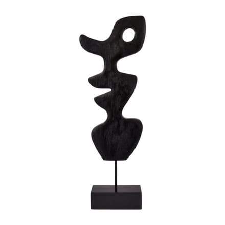 by fonQ Structure Ornament H67 cm - Zwart