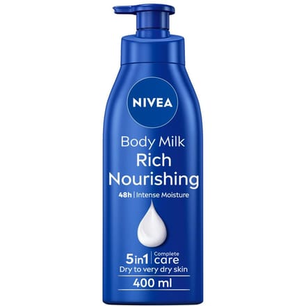 NIVEA Body Lotion Rich Nourishing Pump 400 ml