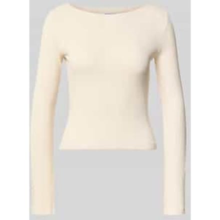 slim fit shirt met lange mouwen van katoenmix