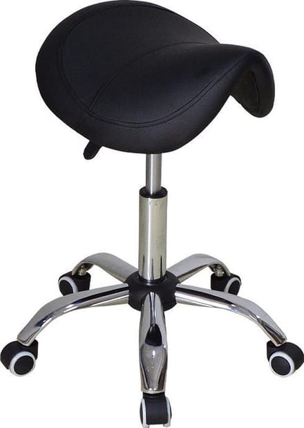 Zadelkruk - ergonomische kapperskruk - werkkruk - tabouret - hoogte instelbaar