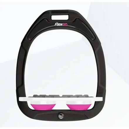 Plat Grip Zwart/Wit/Roze Flex-On Green Composite