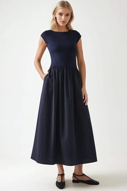 Contrast Midi-jurk