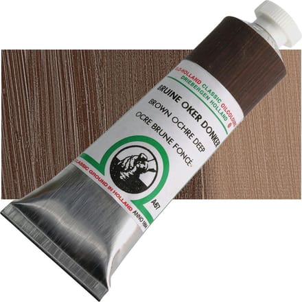 Oil paint Old Holland 40ml – 067 Brown Ocher Deep