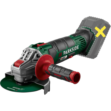 PARKSIDE Accu-haakse slijper 20 V, 125 mm, zonder accu en lader