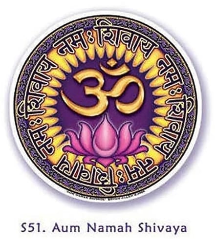 Raamsticker Om Namah Shivaya