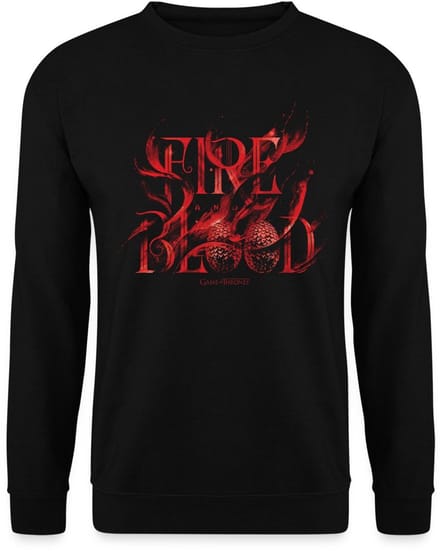 Game Of Thrones Huis Targaryen Fire & Blood Sweater Heren
