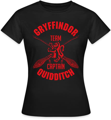 Harry Potter Gryffindor Quidditch T-Shirt Dames