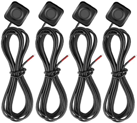 ONF3 - Momentary Push Button Switch - 4 Stuks - Compact ontwerp - AAN/UIT Claxonknoppen - Voor 12V-24V Autoclaxon - Handmatig gebruik