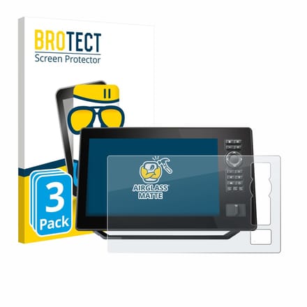 BROTECT - Screenprotector voor Humminbird Xplore 9 - Folie Beschermfolie Beschermglas matte 3 Stuks
