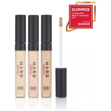 Holikahoika Hardcover Vloeibare Concealer 01 warm ivory black