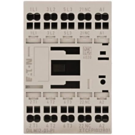 Eaton DILM12-01(24VDC)-PI Vermogensbeveiliging 3x NO 5.5 kW 12 A 1 stuk(s)