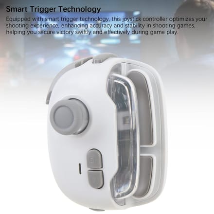 Mobiele Game Joystick Controller Bluetooth Draadloos Macro Opname Mobiele Telefoon Gaming Gamepad Mobiel gray